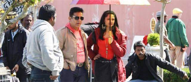 Uttama Villain Kamal team shoots in Chennai