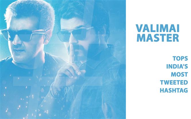 Valimai, Master top India's most tweeted hashtags in 2021!