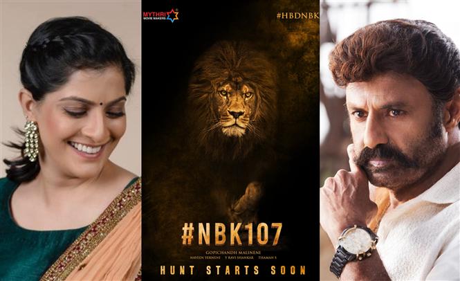 Varalaxmi Sarathkumar joins NBK 107!