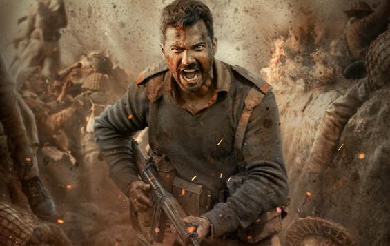 Varun Dhawan's Fierce First Look as Major Hoshiar ...