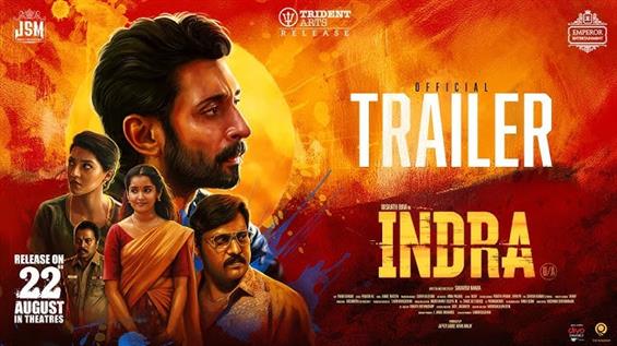 Vasanth Ravi's Indra Trailer Out