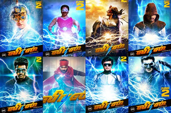 Veeran tribute: Throwback to superheroes in Tamil movies!