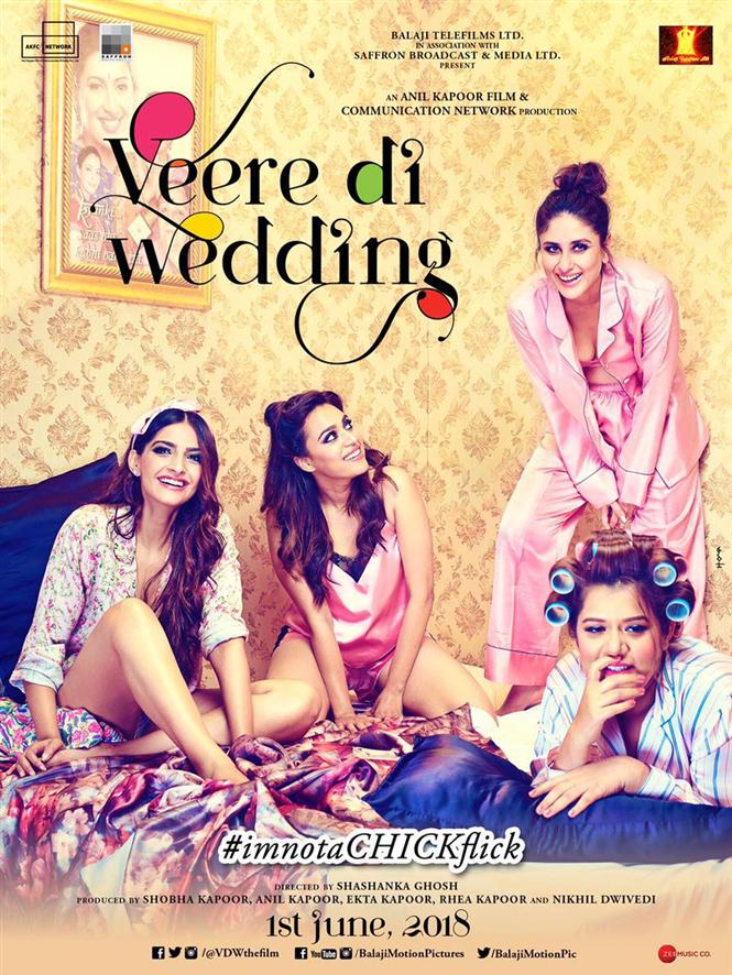 Veere Di Wedding New Poster; Trailer out tomorrow