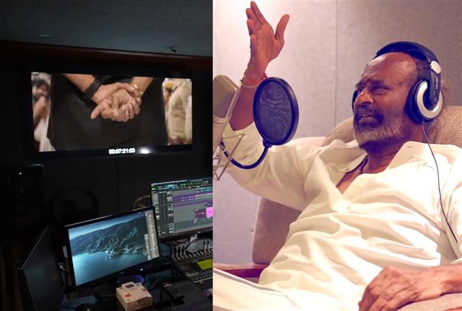 Vettaiyan: Rajinikanth begins dubbing for TJ Gnanavel film!