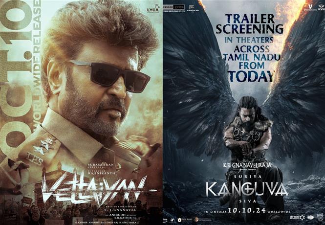Vettaiyan release date confirms clash with Kanguva! Rajinikanth vs Suriya this Dussehra!