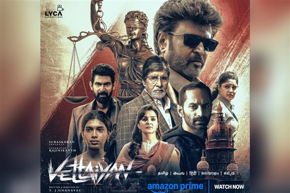 Vettaiyan streaming on Amazon Prime Video OTT plat...