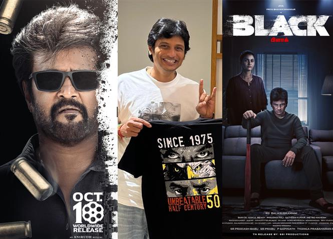 Vettaiyan Vs Black: Jiiva shows support for Rajinikanth's film!
