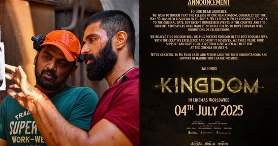 Vijay Deverakonda's Kingdom Postponed; New Release...