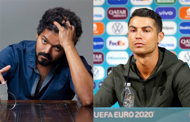 Vijay fans compare Ronaldo's Coca-cola snub to actor's stand against soft-drinks!