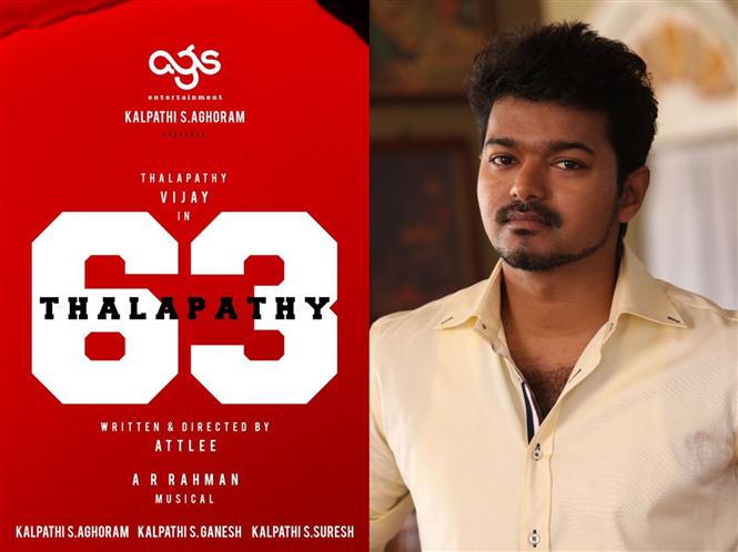 Vijay to play football coach in Thalapathy 63?