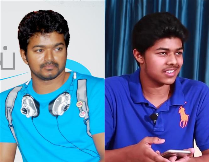 Vijay's son Sanjay turns VJ after dabbing in acting and direction!