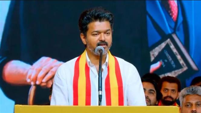 Vijay's TVK Booked for Alleged Poll Code Violations During Chennai Campaign