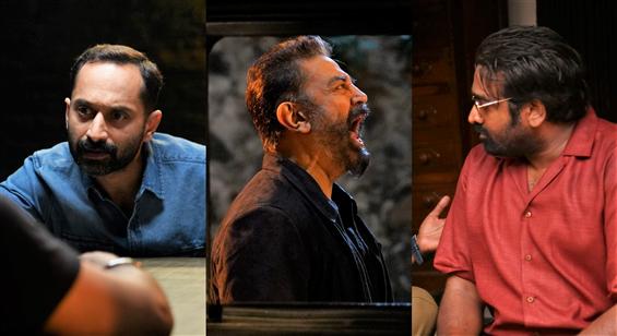 Vikram movie stills feat. Kamal Haasan, Lokesh Kanagaraj, Vijay Sethupathi, Fahadh Faasil