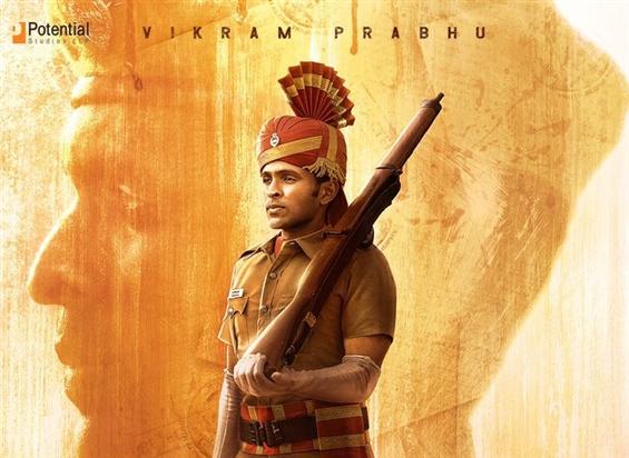 Vikram Prabhu's Taanakkaran has first look release!
