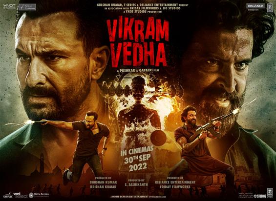 Vikram Vedha Review - Fireworks Guaranteed!