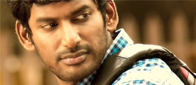 Vishal injured on Poojai sets