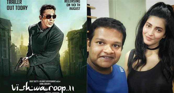 Vishwaroopam 2: Ghibran jams with Shruti Haasan for the first single