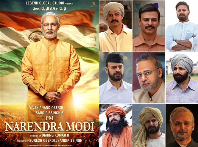 Vivek Anand Oberoi's Nine Different looks for PM Narendra Modi
