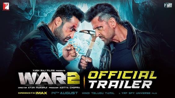 WAR 2 Trailer Out: Hrithik Roshan vs Jr NTR Brings...