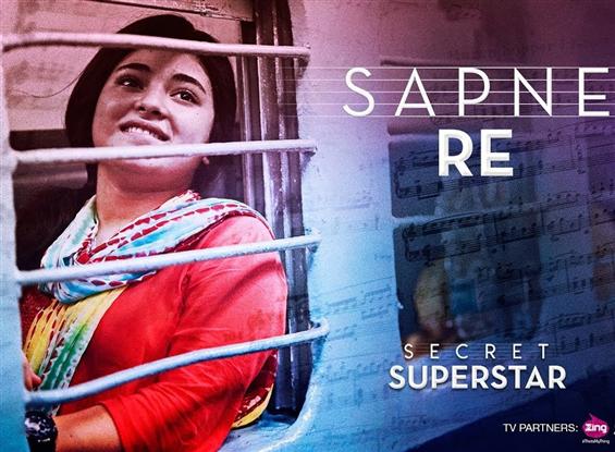 Watch 'Sapne Re' video song from Secret Superstar