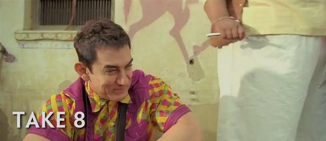 Watch the making of a funny scene from Aamir Khan's 'PK' Hindi Movie, Music  Reviews and News