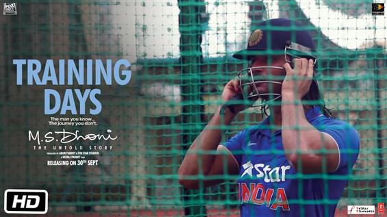 Watch 'Training Session' of M.S.Dhoni - The Untold Story
