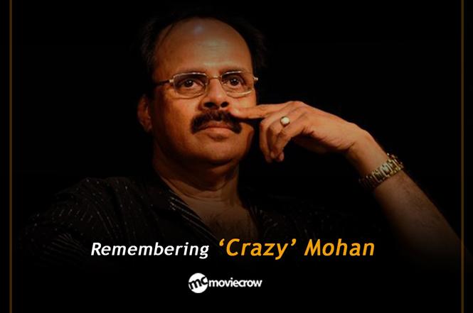 When Crazy Mohan made word-play humorous in Tamil movies!
