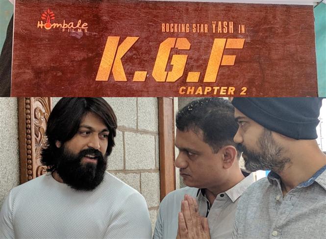 Yash's KGF Chapter 2 goes on floors!