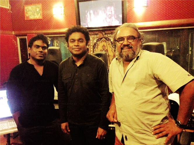Yuvan croons for AR Rahman