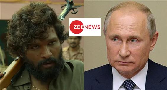 Zee News faces heat for glorifying Putin with Pushpa dialogues!