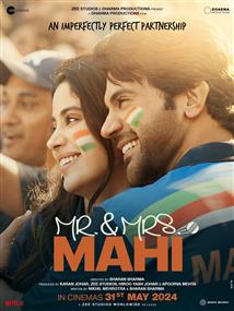 Mr. & Mrs. Mahi - Movie Poster